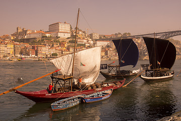 Image showing EUROPE PORTUGAL PORTO RIBEIRA OLD TOWN DOURO RIVER