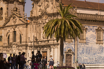 Image showing EUROPE PORTUGAL PORTO RIBEIRA OLD TOWN CHURCH