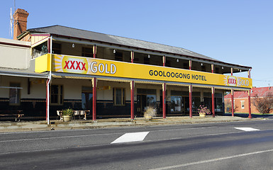 Image showing Gooloogong Hotel Australia