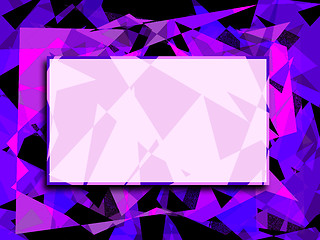 Image showing Abstract Angles Background