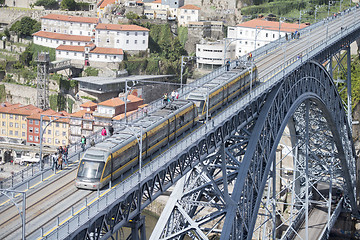 Image showing EUROPE PORTUGAL PORTO RIBEIRA OLD TOWN DOURO RIVER