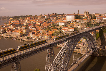 Image showing EUROPE PORTUGAL PORTO RIBEIRA OLD TOWN DOURO RIVER