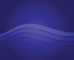 Image showing Blue Wave Background