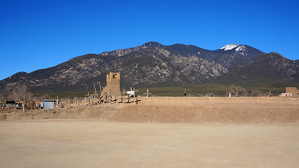 Image showing Taos Pueblo, New Mexico