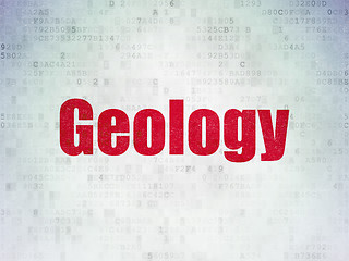 Image showing Science concept: Geology on Digital Paper background