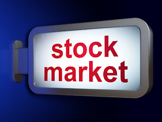 Image showing Finance concept: Stock Market on billboard background