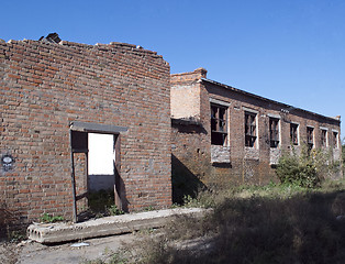 Image showing the ruins of a building