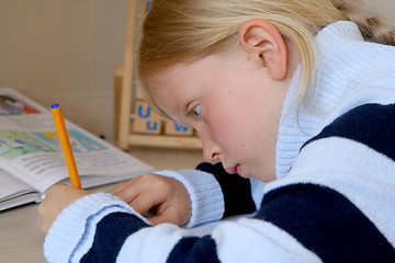 Image showing Learning alphabet