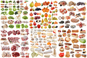 Image showing group of food