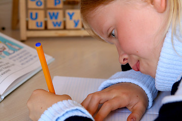 Image showing Learning alphabet