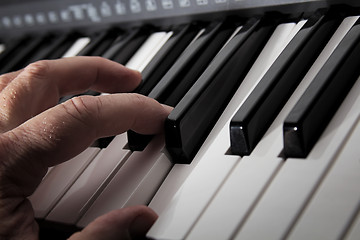 Image showing Playing Piano