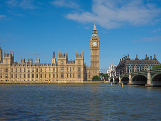 Image showing Houses of Parliament in London