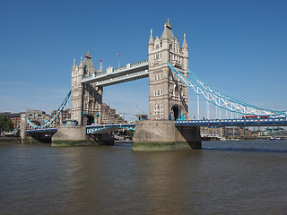 Image showing Tower Bridge in London