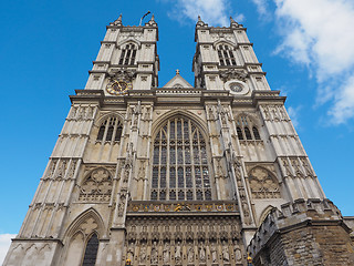 Image showing Westminster Abbey in London