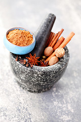 Image showing gingerbread spices