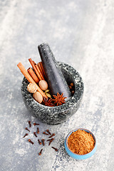 Image showing gingerbread spices