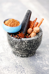 Image showing gingerbread spices