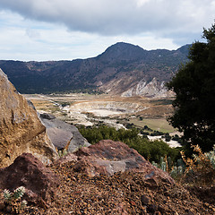 Image showing Greece. Nisyros. Stefanos crater