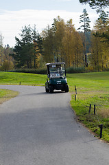 Image showing Golf car