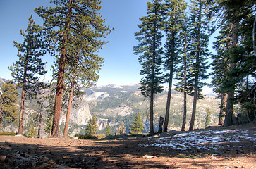 Image showing Hiking panaramic train in Yosemite