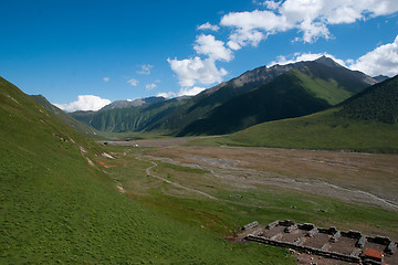 Image showing Mountains in Georgia