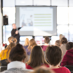 Image showing Audience in the lecture hall.