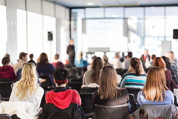 Image showing Lecture at university.