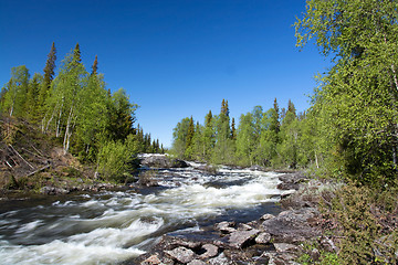 Image showing Lapland, Vaesterbotten, Sweden