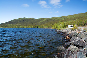 Image showing Lapland, Vaesterbotten, Sweden