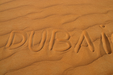 Image showing Dubai