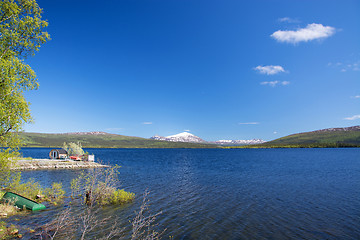 Image showing Lapland, Vaesterbotten, Sweden