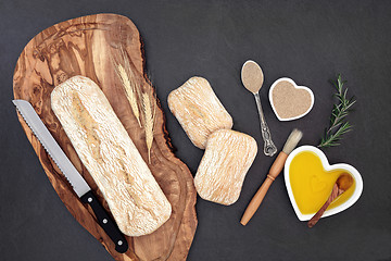 Image showing Ciabatta Bread