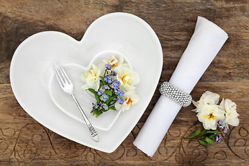 Image showing Beautiful Place Setting