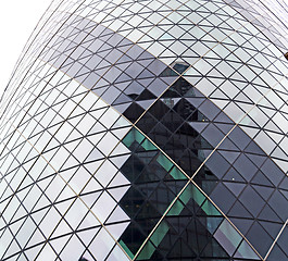 Image showing new     building in london skyscraper      financial district an