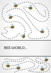 Image showing bees