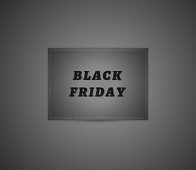 Image showing black friday abstract panel