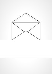 Image showing empty envelope