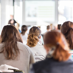 Image showing Audience in the lecture hall.