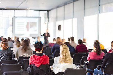 Image showing Lecture at university.