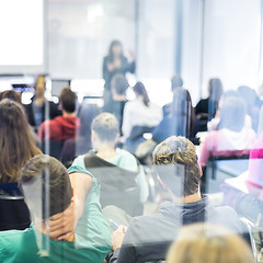 Image showing Audience in the lecture hall.