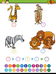 Image showing mathematical educational task
