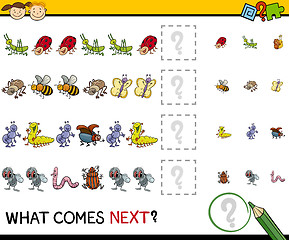 Image showing pattern task for preschool kids