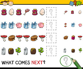 Image showing preschool educational pattern task