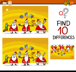 Image showing differences task for children