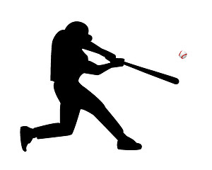 Image showing ballplayer