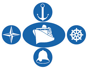 Image showing marine emblem