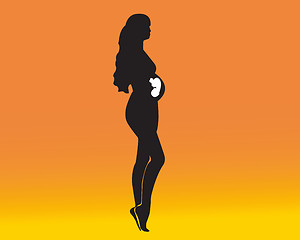 Image showing pregnant woman