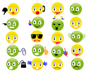 Image showing smileys