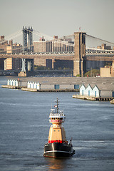 Image showing Tugboat in New York City