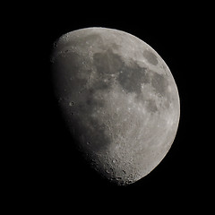 Image showing Gibbous moon